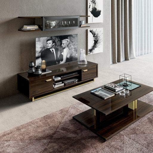 Volare Gold Italian Coffee Table