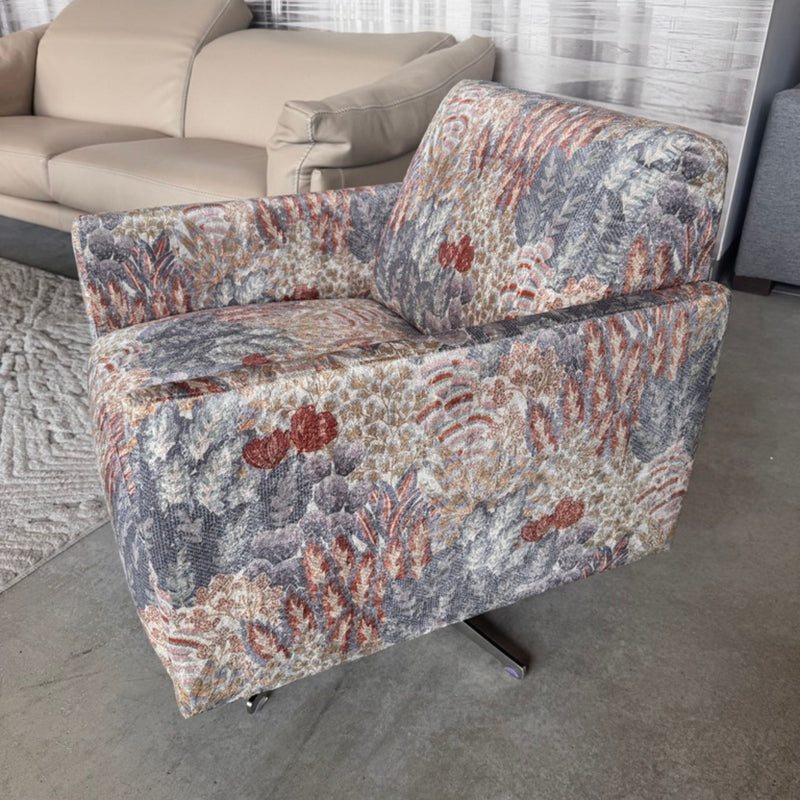 Chanel Italian Swivel Accent Chair