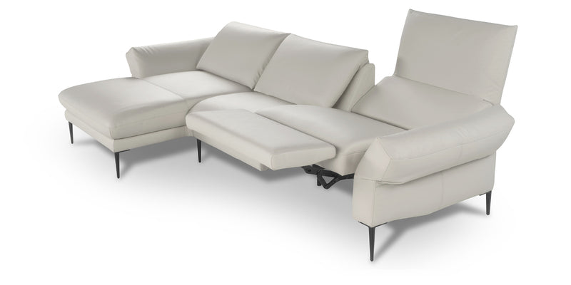 Ermes recliner Italian sectional