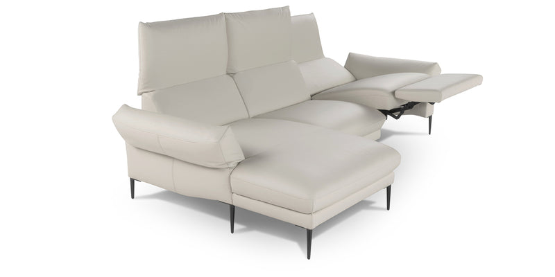 Ermes recliner Italian sectional
