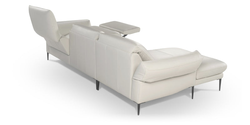 Ermes recliner Italian sectional