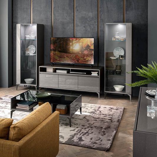 Graphite Italian Curio (1 Door)