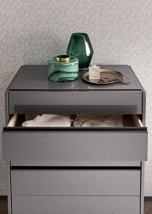 Graphite Italian Chest