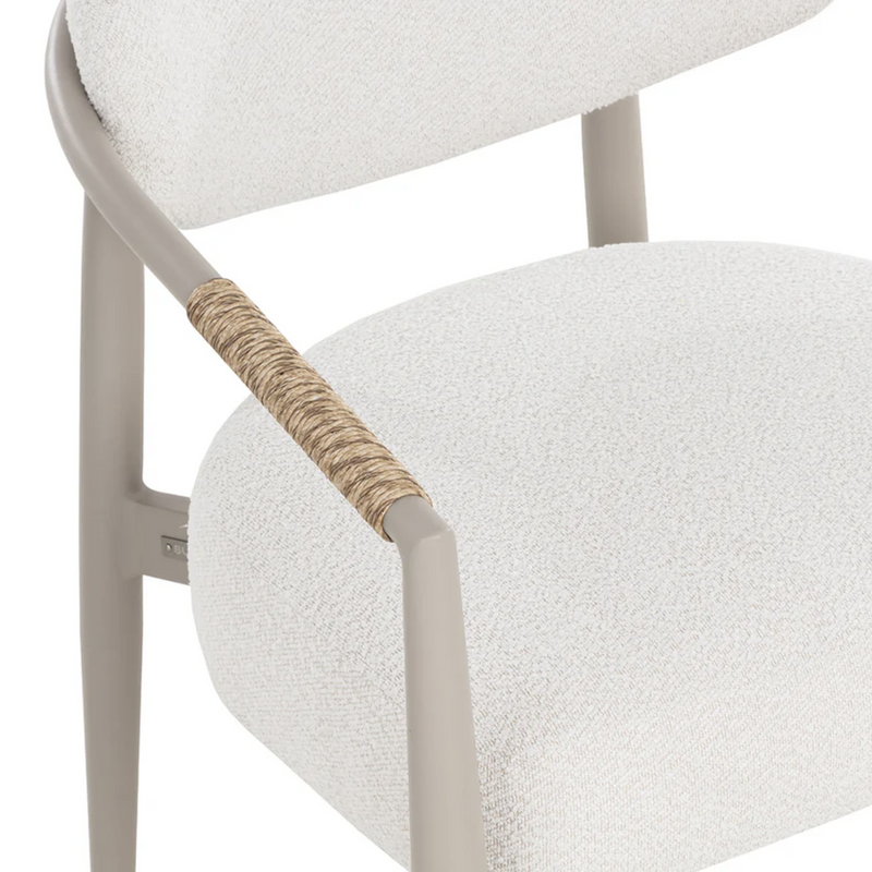 Marita Dining Armchair - Greige
