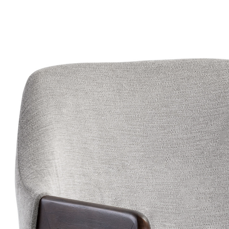 Milton Dining Armchair - Smoke Acacia