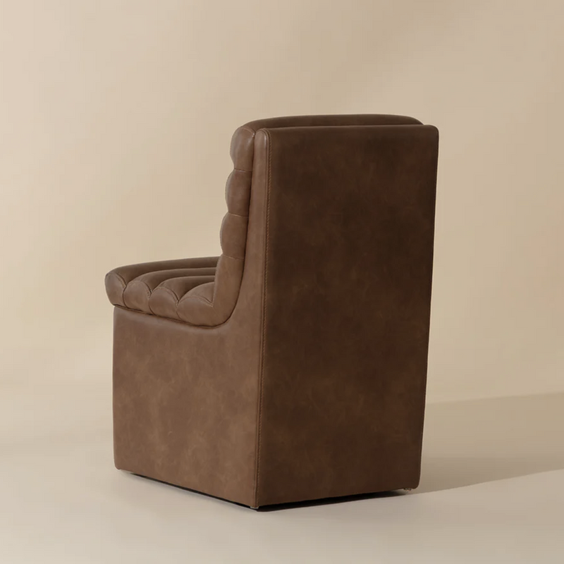 Norm Wheeled Dining Chair