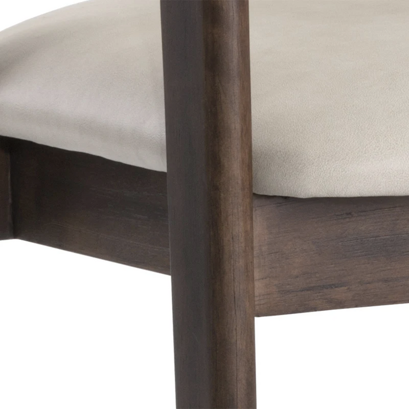 Milton Dining Armchair - Smoke Acacia