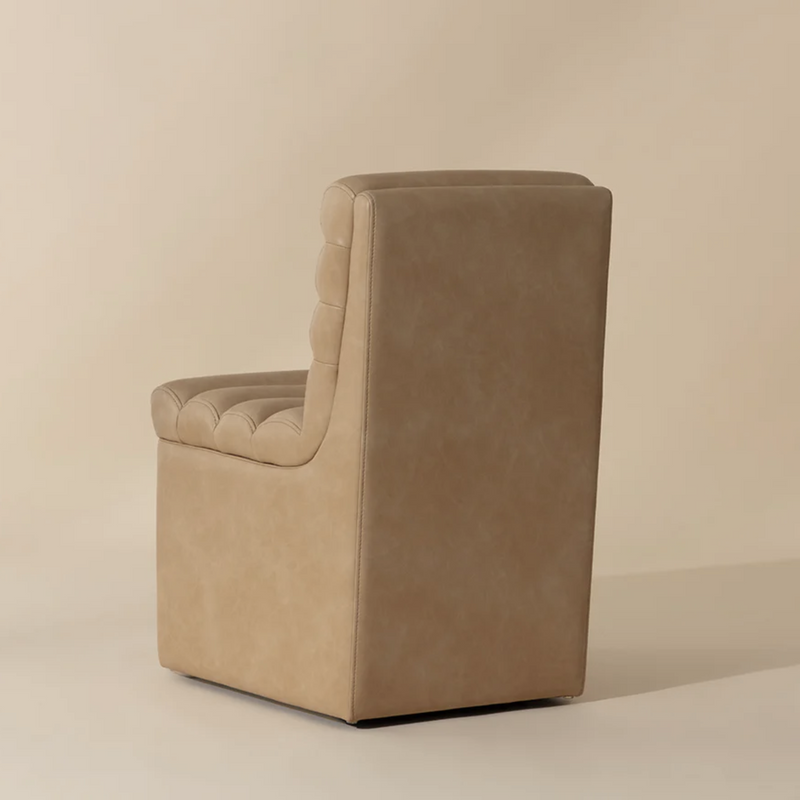 Norm Wheeled Dining Chair