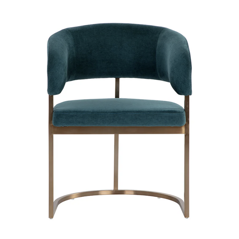 Marris Dining Armchair - Gold