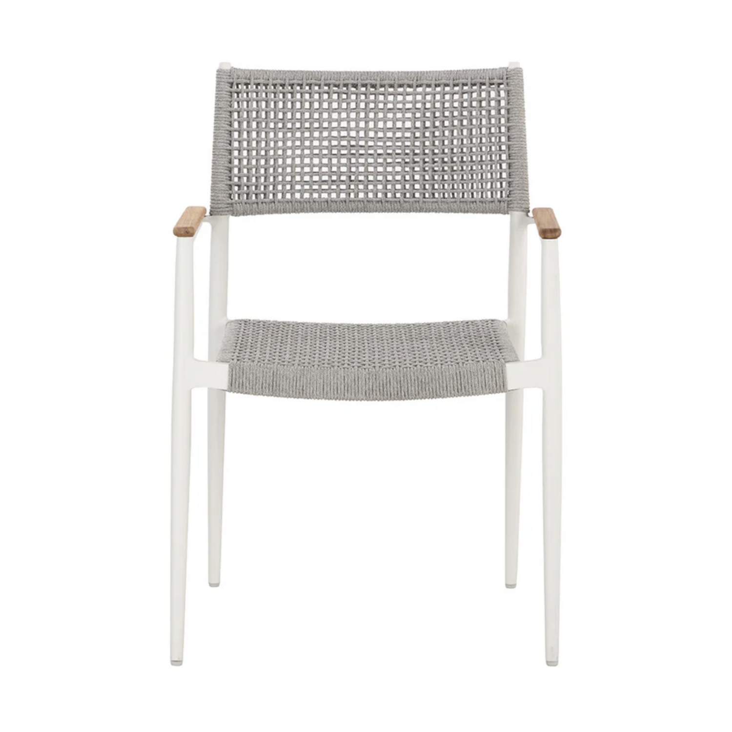 Nava Stackable Dining Armchair - White