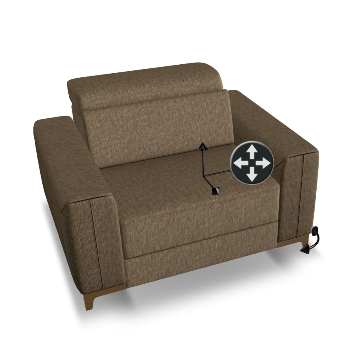 Natalie Italian Sofa Bed Chair