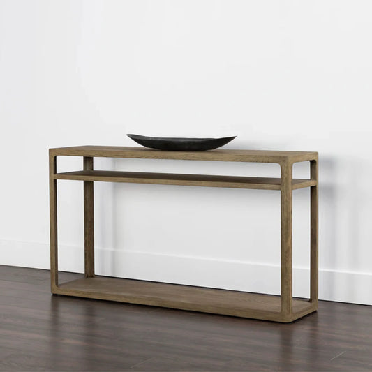 Doncaster Console Table - Smoke Grey