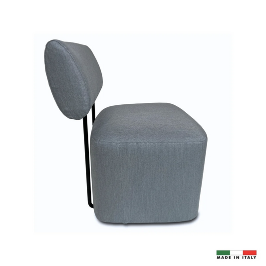 Italo Italian Outdoor Chair - Light Blue