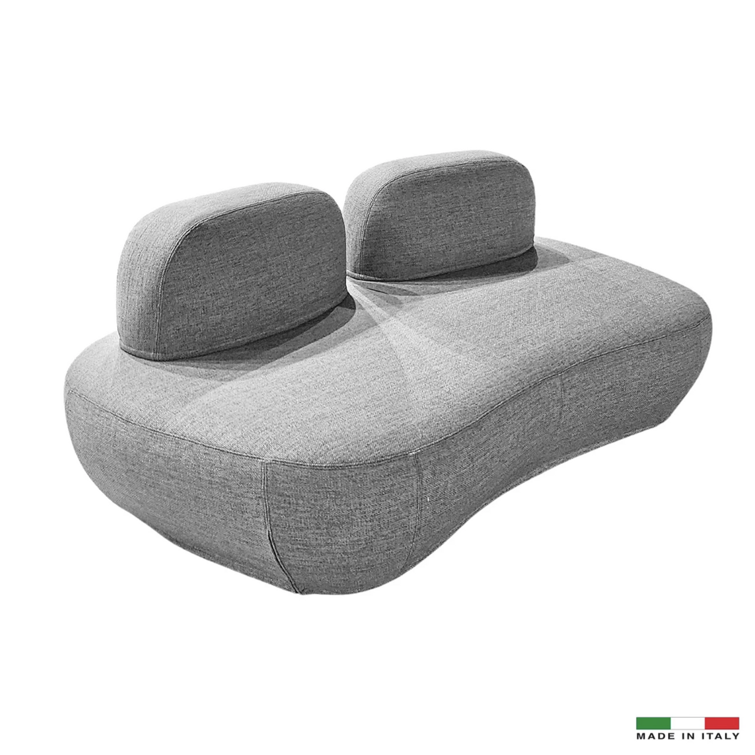 Luna Italian Outdoor Sofa - Grey