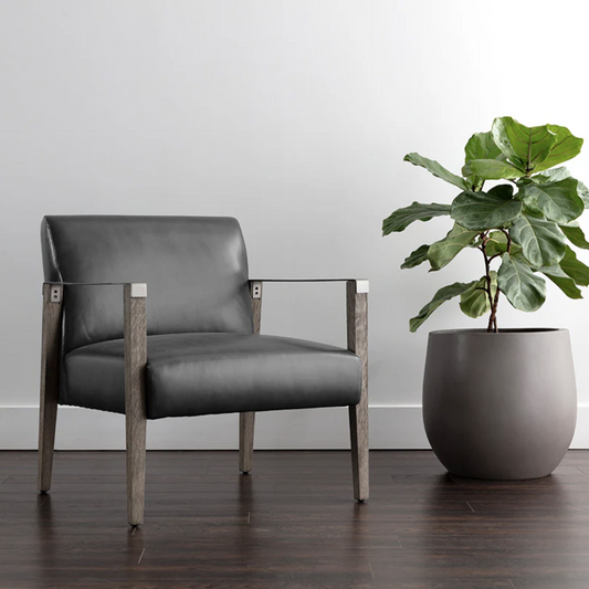 Earl Lounge Chair - Ash Grey