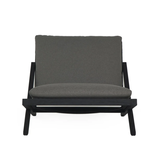 Bari Lounge Chair - Charcoal