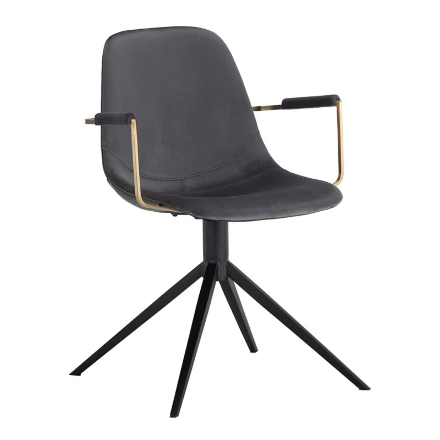 Cassius Swivel Dining Armchair