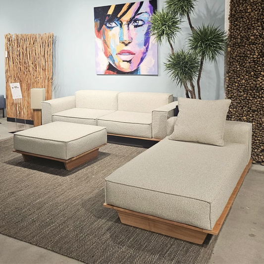 Trezza Italian Outdoor Chaise