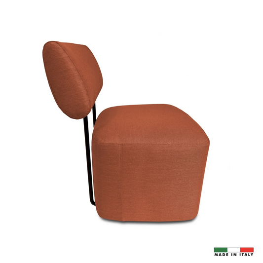Italo Italian Outdoor Chair - Orange