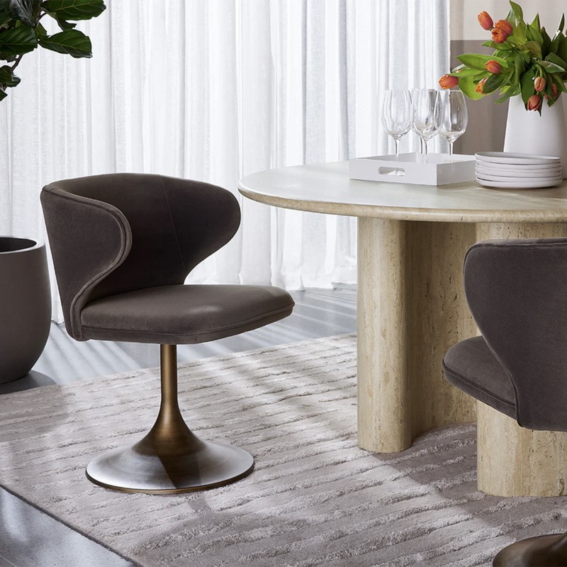 Simone Swivel Dining Chair