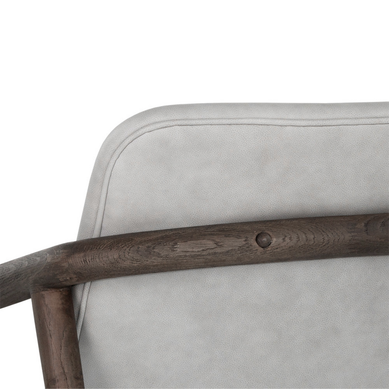 Cinelli Lounge Chair - Distressed Brown