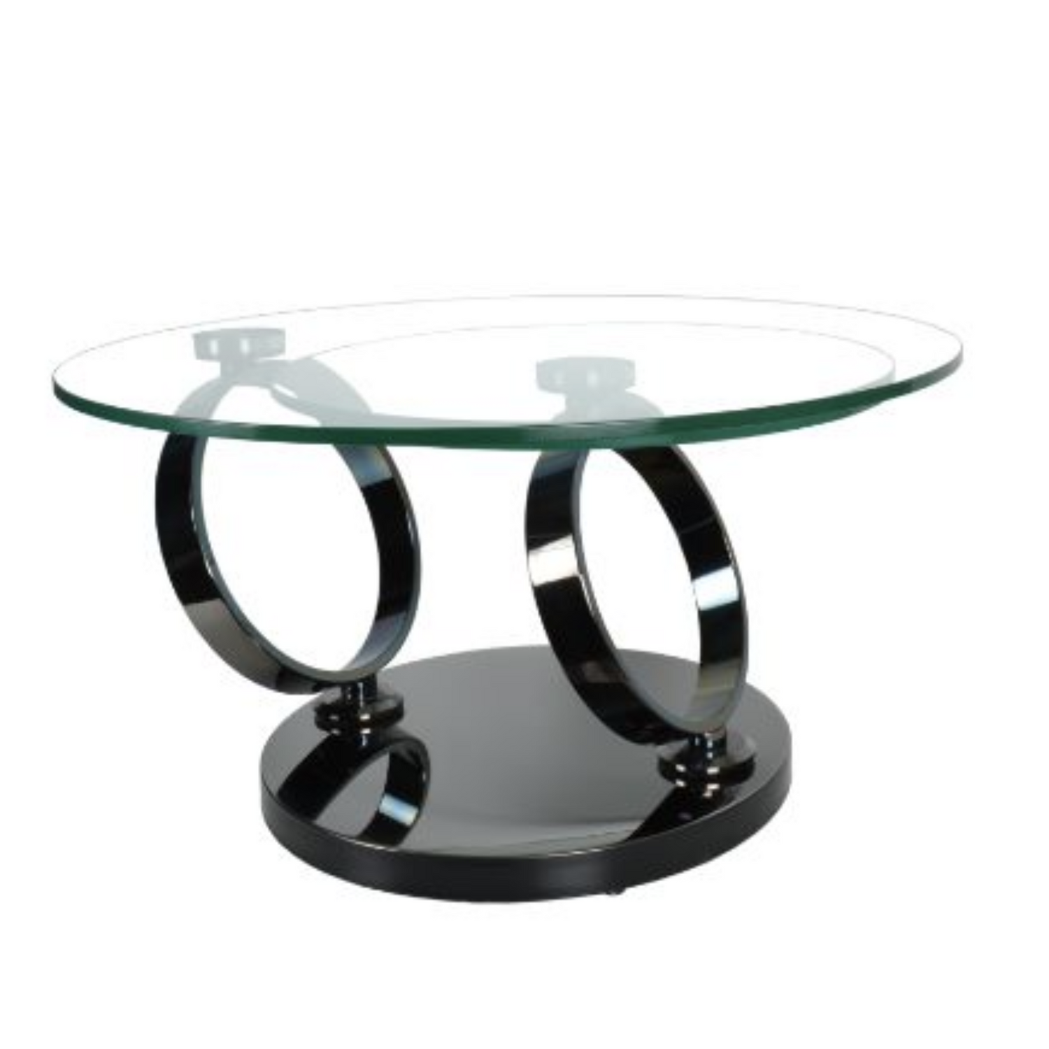 Ring Coffee Table - Nickel