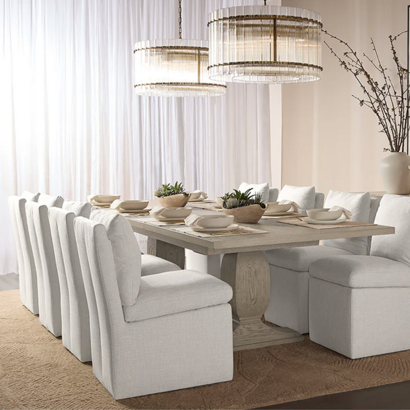 Glenrose Wheeled Dining Chair