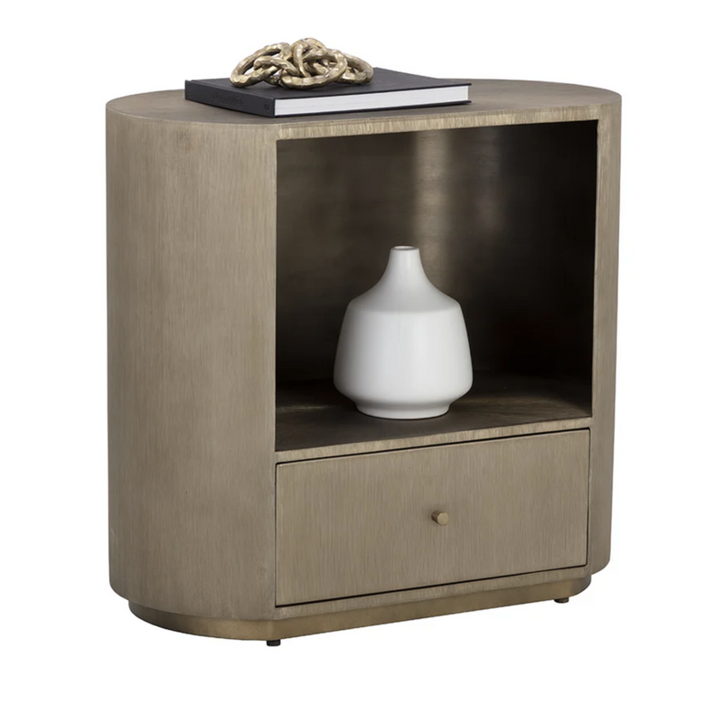 Siena Nightstand - Oval
