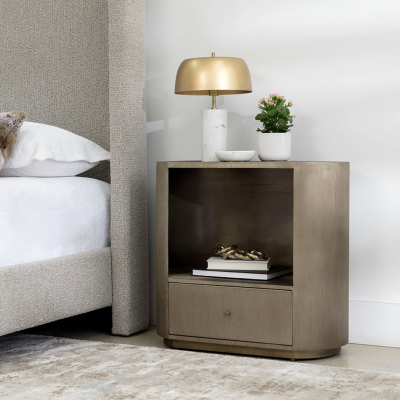 Siena Nightstand - Oval
