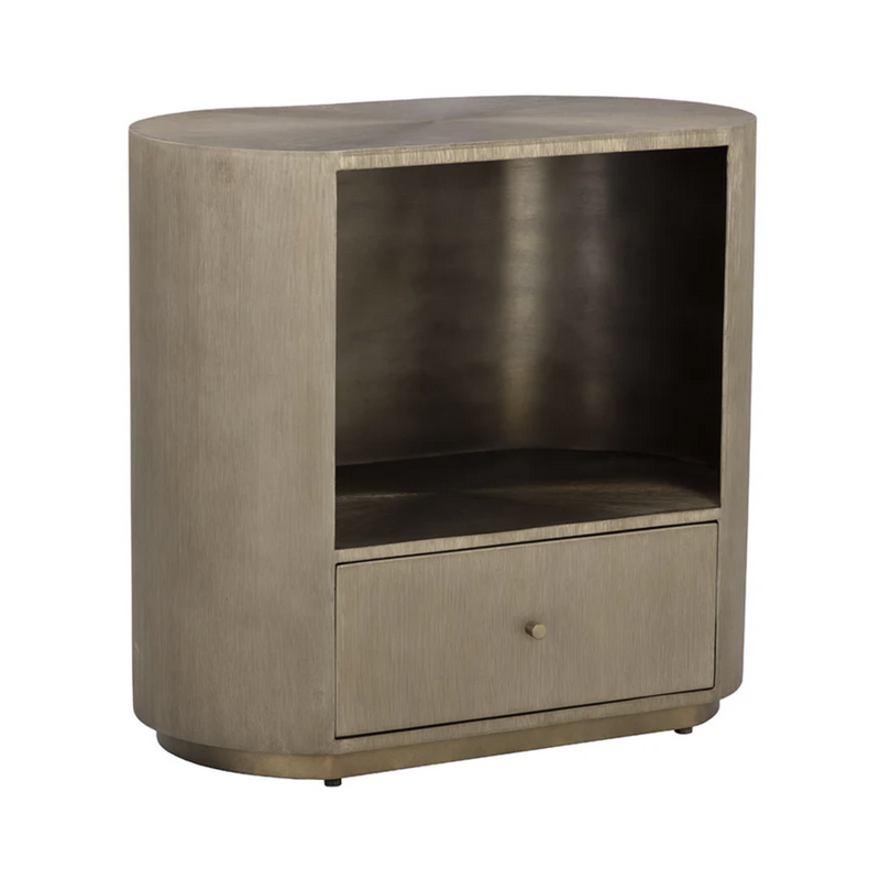 Siena Nightstand - Oval