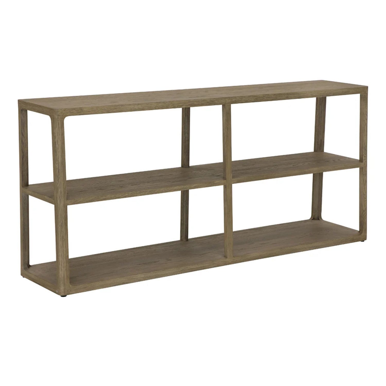 Doncaster Low Bookcase - Smoke Grey