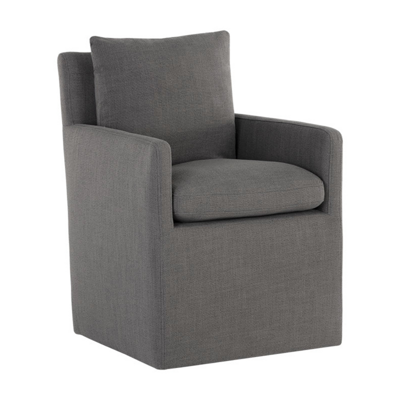 Glenrose Wheeled Dining Armchair