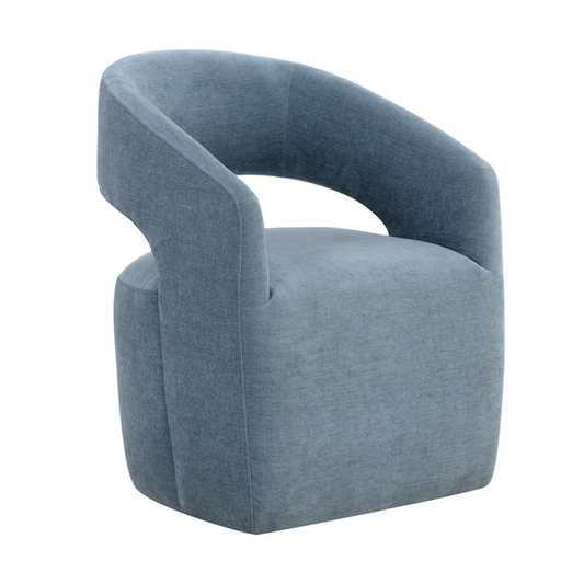 Lloret Wheeled Dining Armchair
