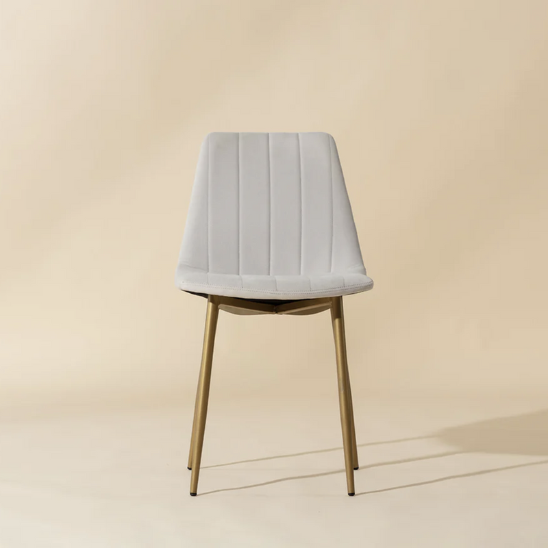 Drew Dining Chair - Champagne Gold