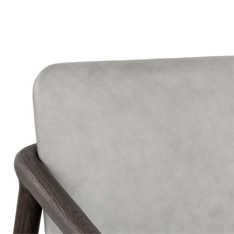 Cinelli Lounge Chair - Distressed Brown