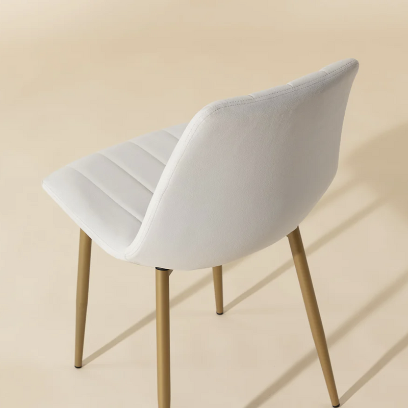 Drew Dining Chair - Champagne Gold