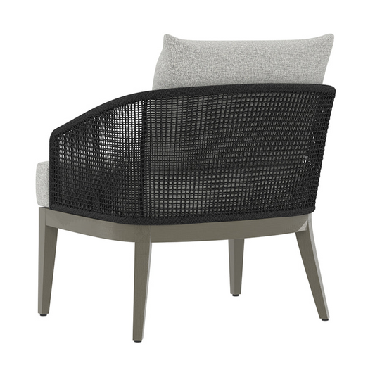 Capri Lounge Chair - Smoke Grey