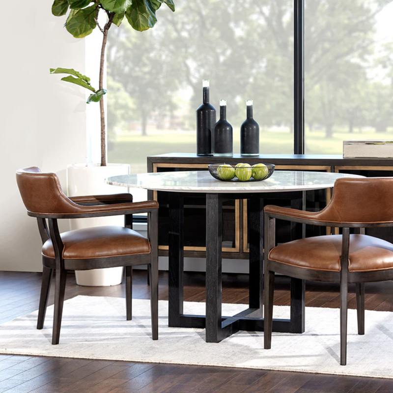 Brylea Dining Armchair - Brown