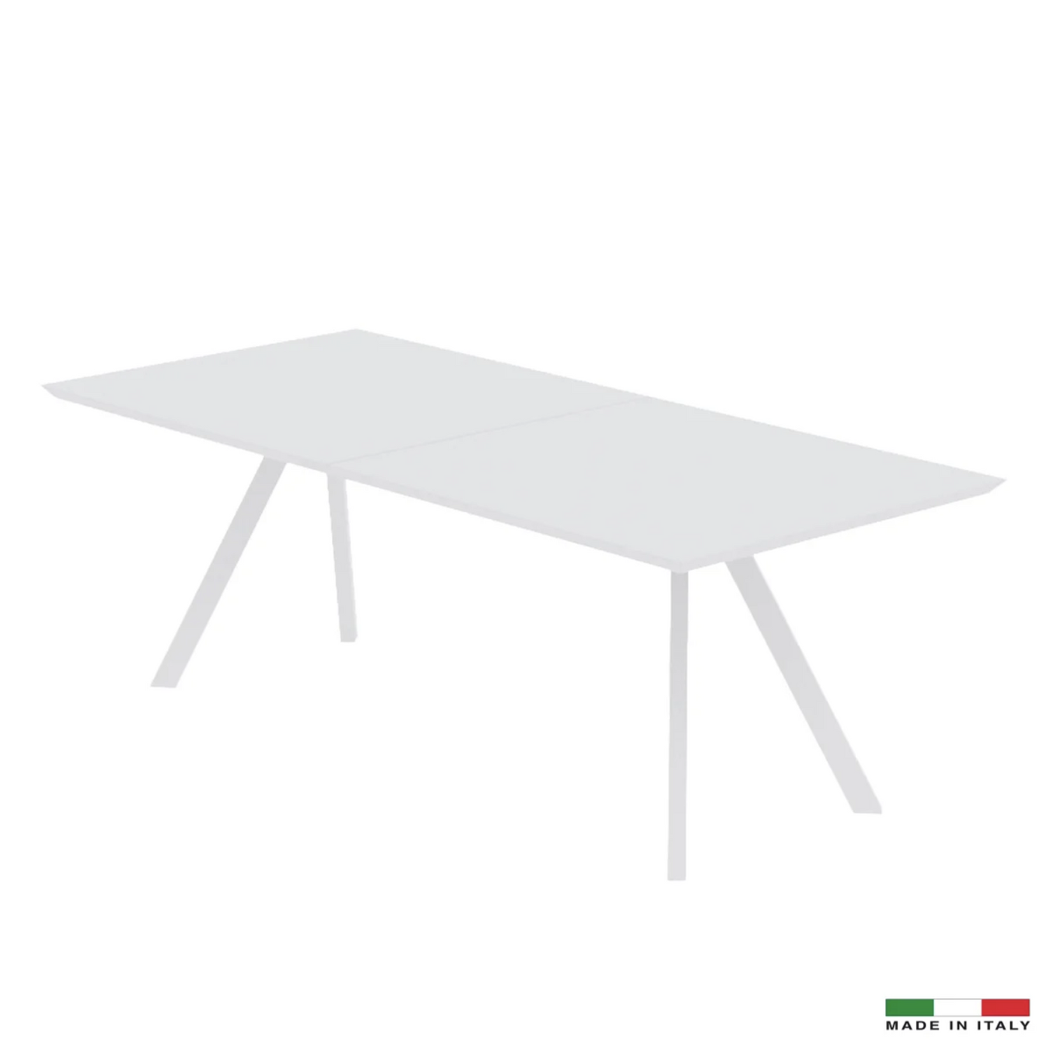 Dasy Italian Outdoor Dining Table - White