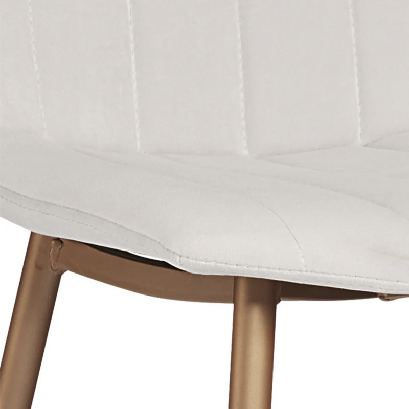 Drew Dining Chair - Champagne Gold