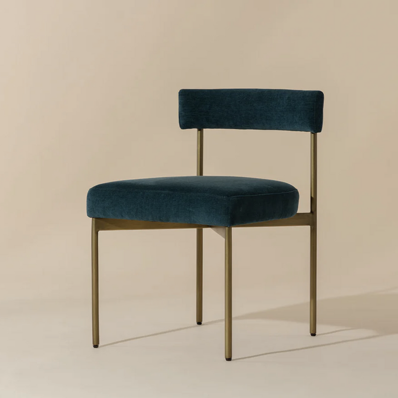 Seneca Dining Chair - Antique Brass