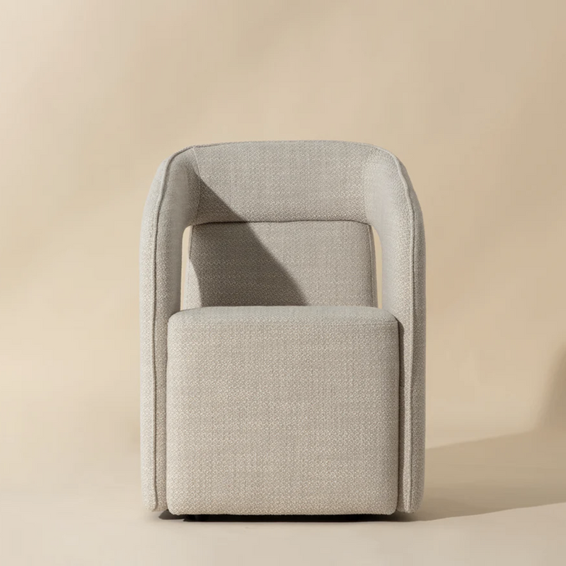 Kendrick Wheeled Dining Armchair