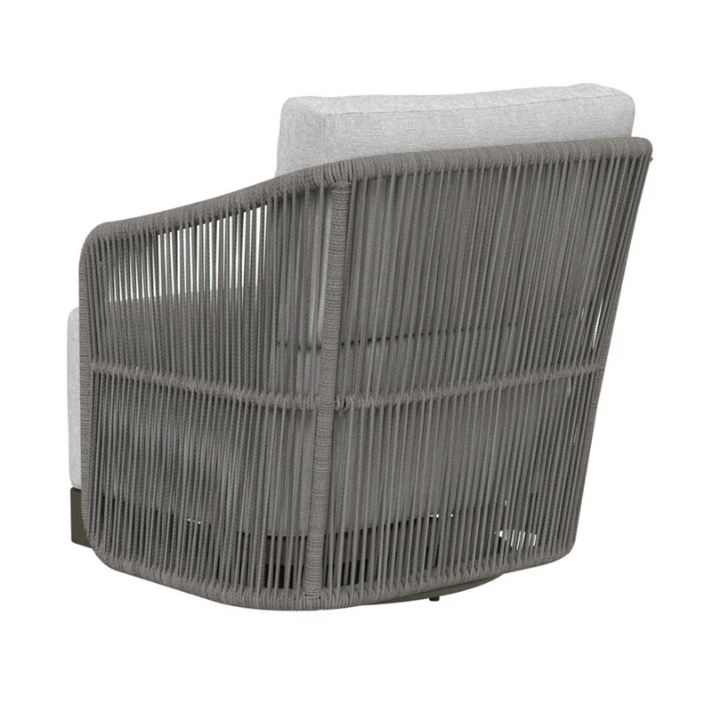 Allariz Swivel Armchair - Warm Grey