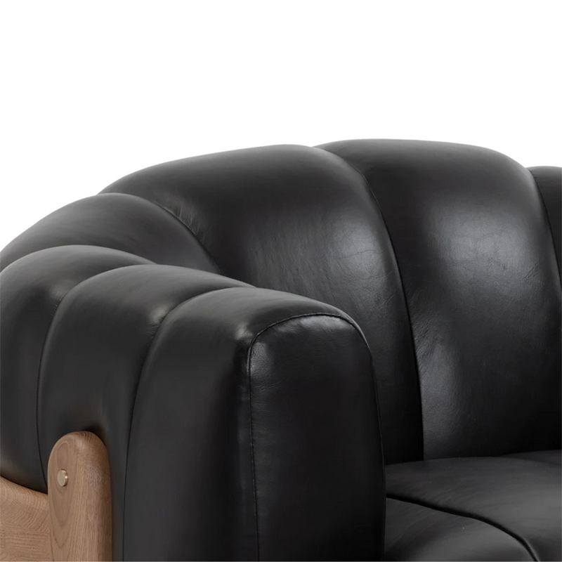 Tadeo Swivel Armchair - Rustic Oak