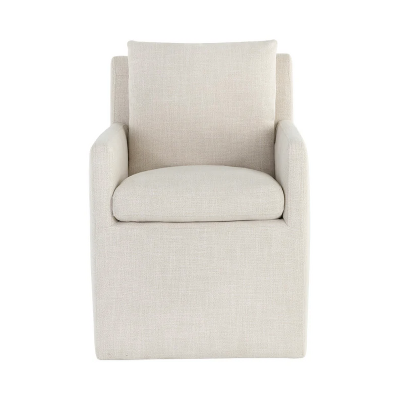 Glenrose Wheeled Dining Armchair
