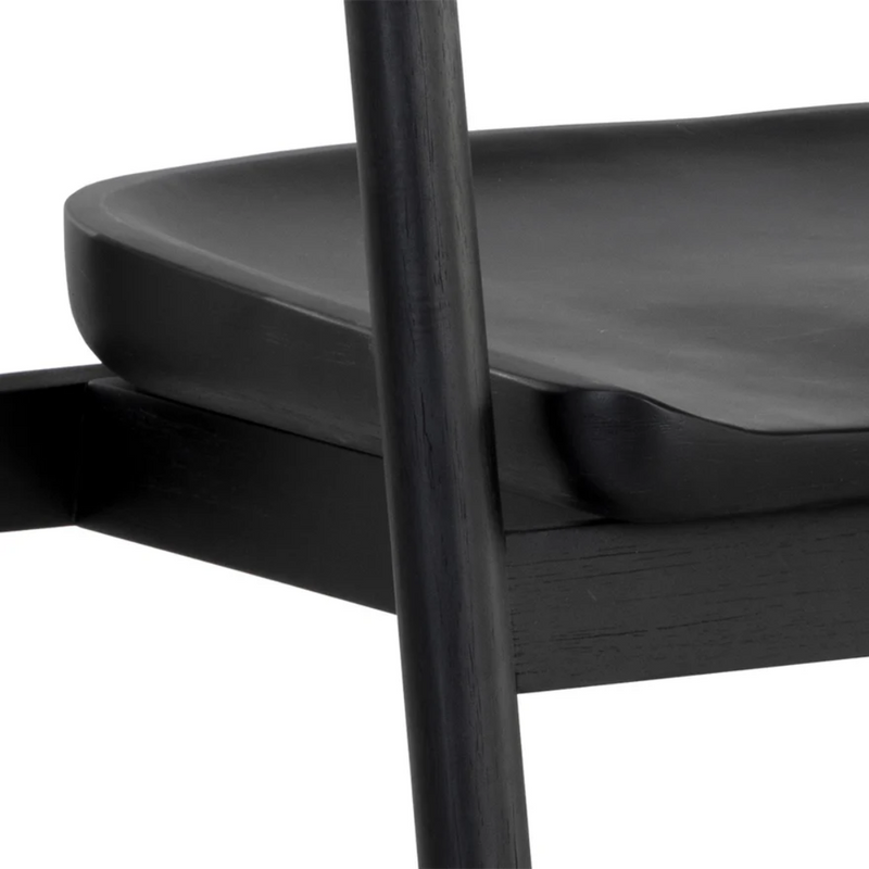Jeremy Dining Armchair - Black