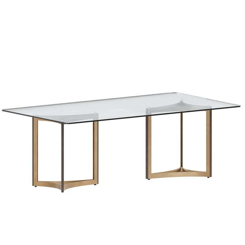 Glass Dining Table Top - 86.5" - Rectangular