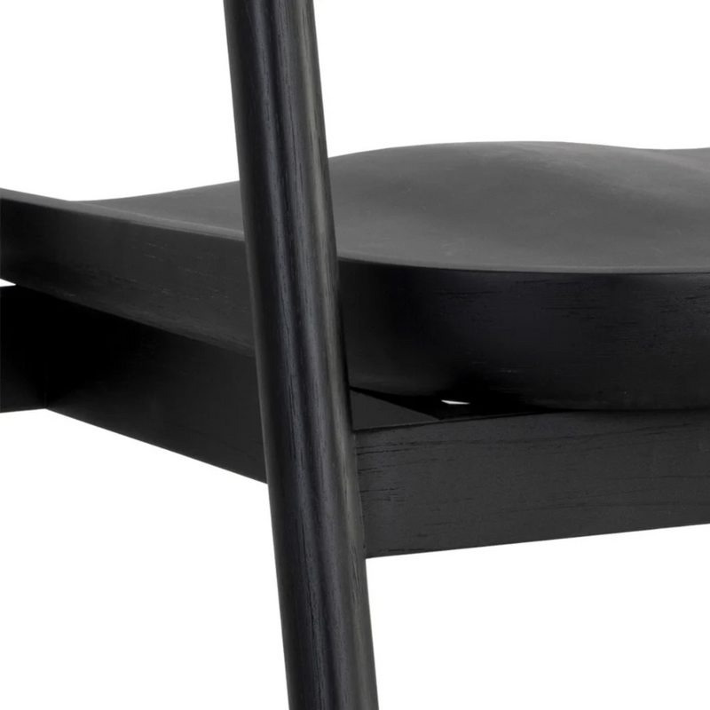 Jeremy Dining Armchair - Black