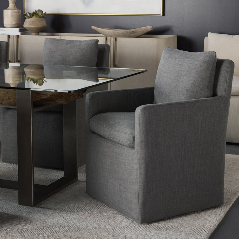 Glenrose Wheeled Dining Armchair