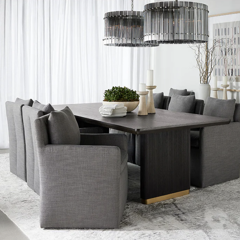 Glenrose Wheeled Dining Armchair